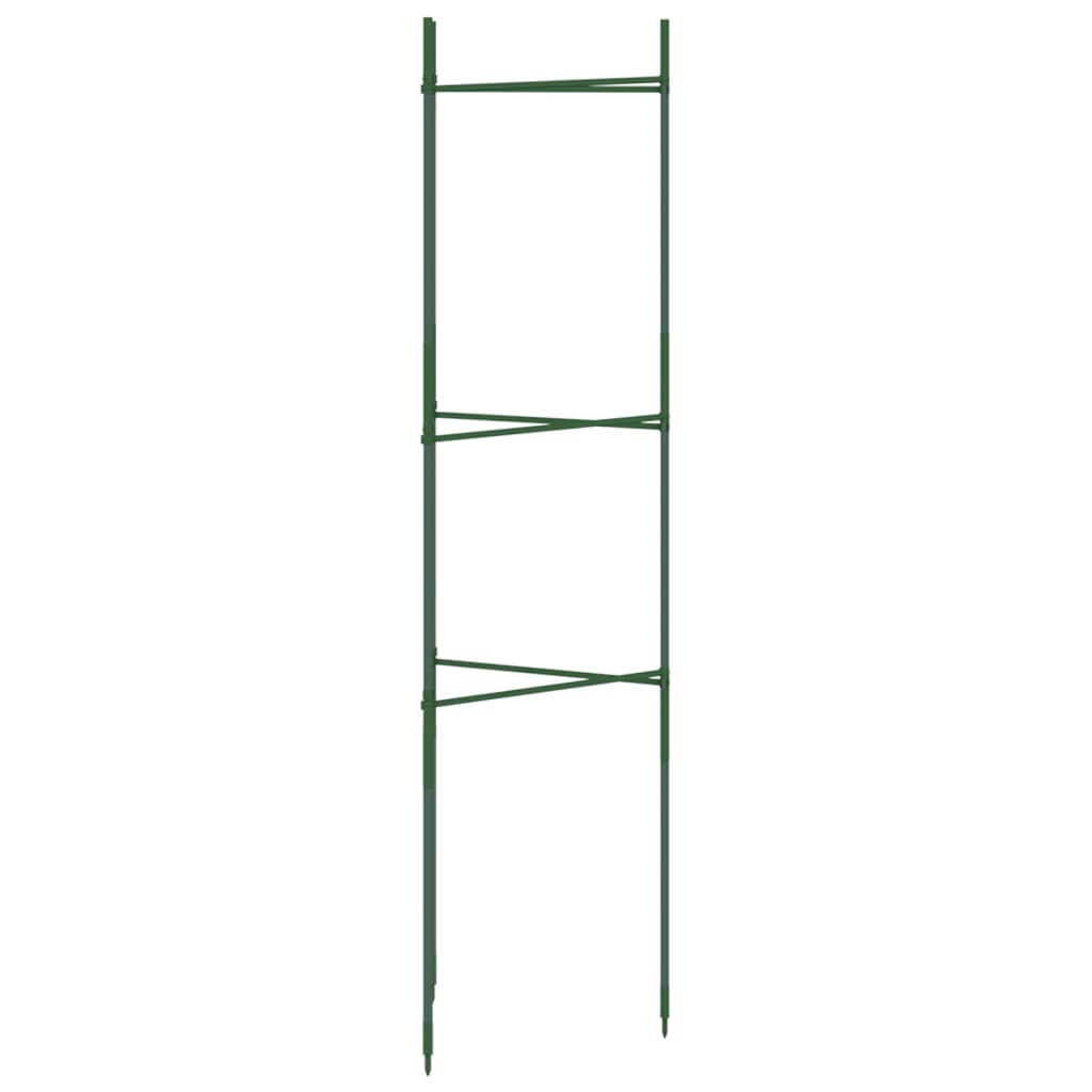 vidaXL Tomatenkäfige 8 Stk. 116 cm Stahl und PP
