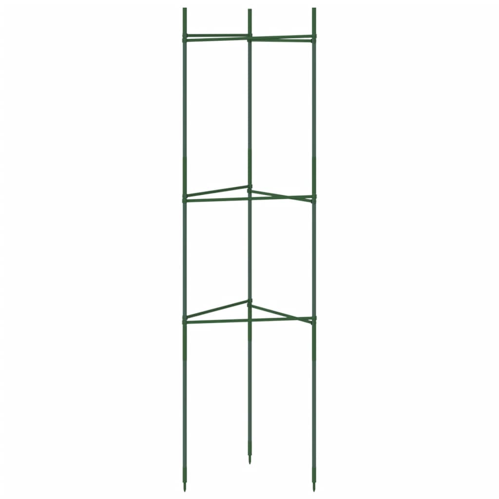 vidaXL Tomatenkäfige 8 Stk. 116 cm Stahl und PP