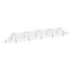 vidaXL Netztunnel 2 Stk. 1,5x5 m Fiberglas und PP