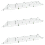 vidaXL Netztunnel 3 Stk. 1,5x5 m Fiberglas und PP