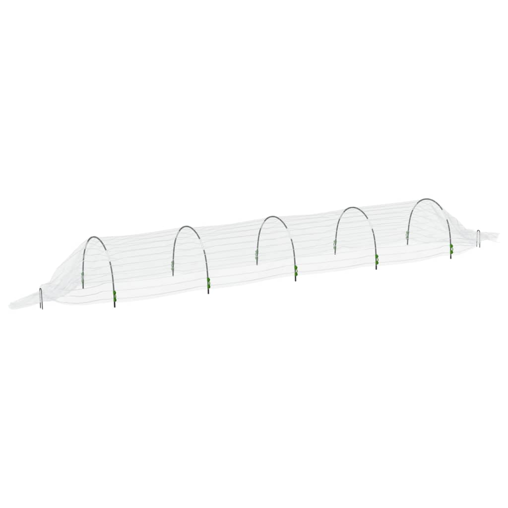 vidaXL Netztunnel 3 Stk. 1,5x5 m Fiberglas und PP