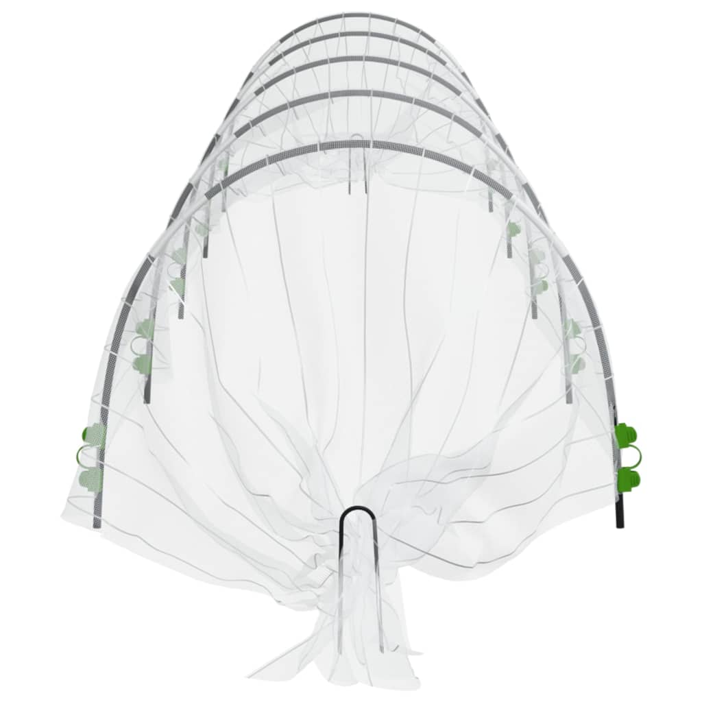 vidaXL Netztunnel 3 Stk. 1,5x5 m Fiberglas und PP