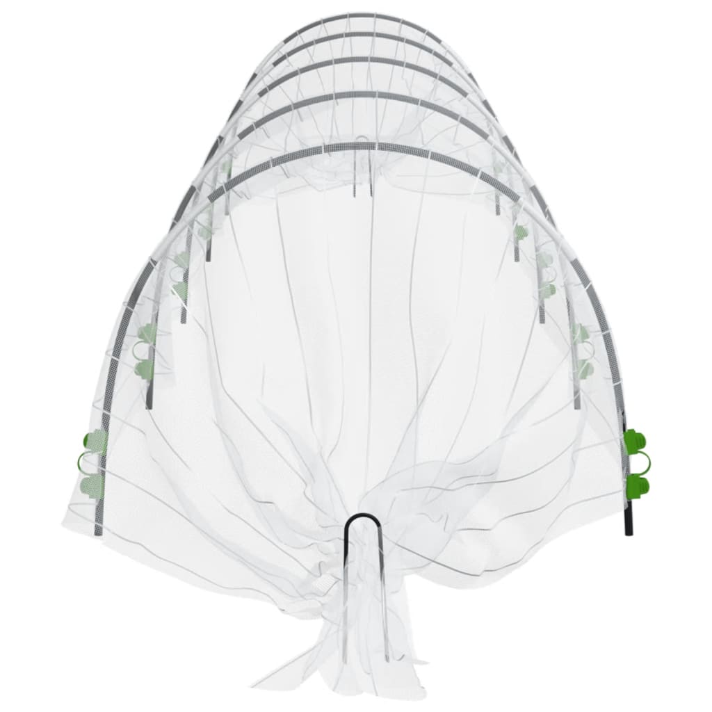 vidaXL Netztunnel 4 Stk. 1,5x5 m Fiberglas und PP