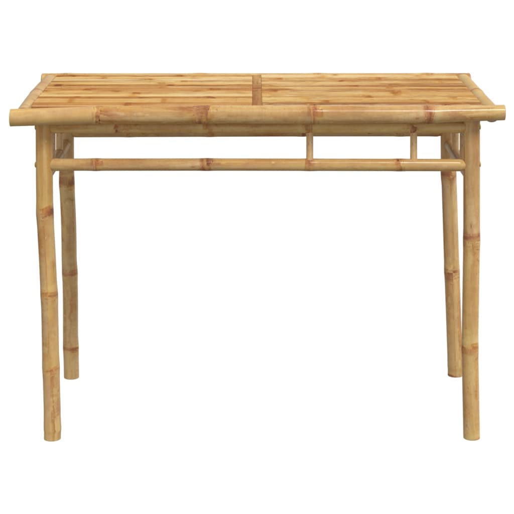 vidaXL Garten-Esstisch 110x55x75 cm Bambus