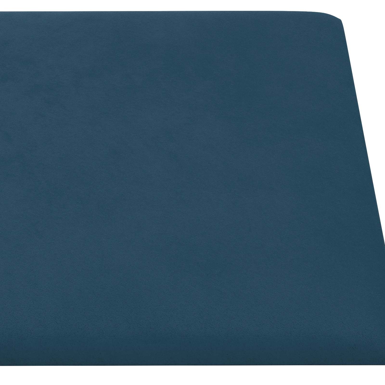 vidaXL Wandkopfteilen 12 pcs Blau Samt