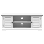 vidaXL TV-Schrank Weiß 110x30x41 cm Holzwerkstoff