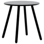 vidaXL Gartenstuhl-Set 3-tlg. Schwarz und Weiß Poly Rattan
