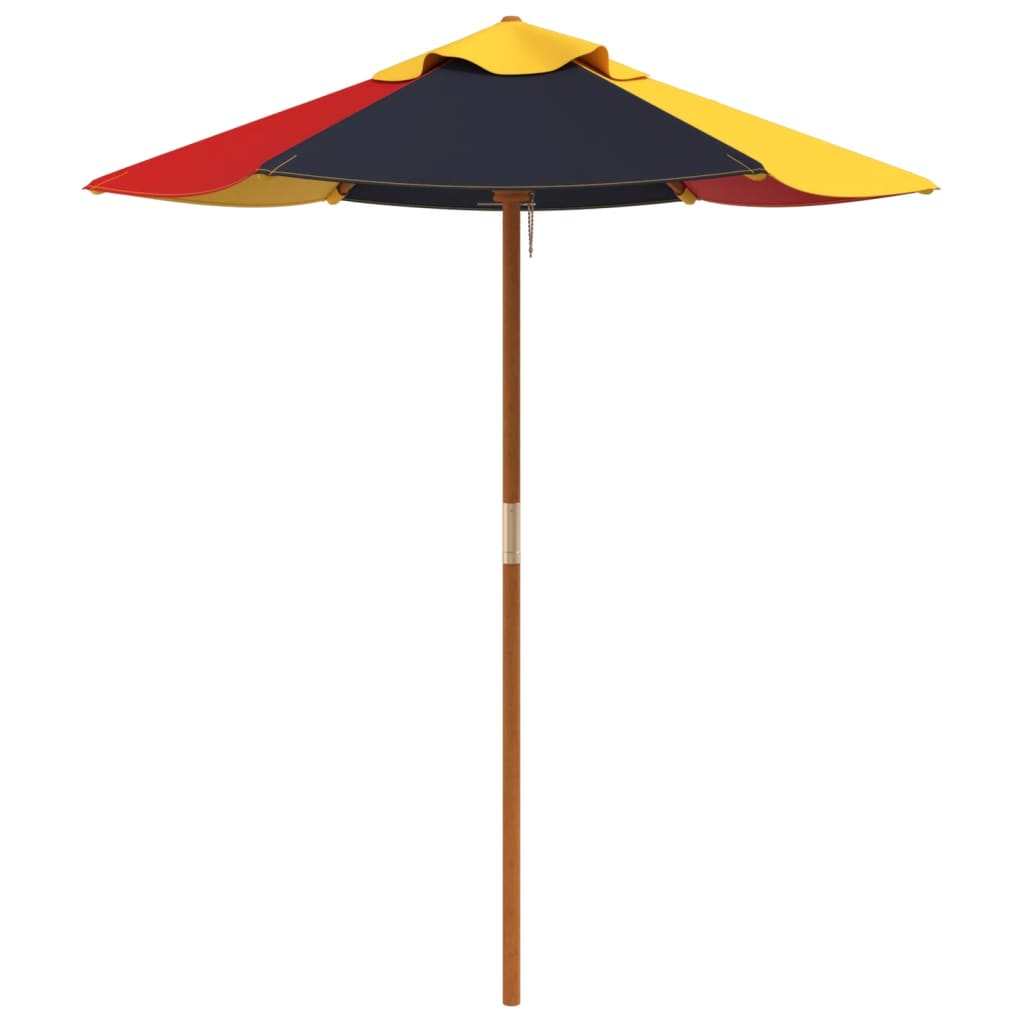vidaXL Sonnenschirm für Kinder mit Holzmast Ø120x140 cm