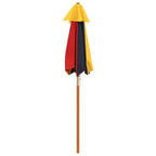 vidaXL Sonnenschirm für Kinder mit Holzmast Ø120x140 cm