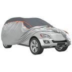 vidaXL Autoabdeckung für SUV Hagelschutz Voll XL Grau & Silbern