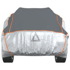 vidaXL Autoabdeckung für SUV Hagelschutz Voll XL Grau & Silbern