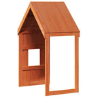 vidaXL Dach für Kinderbett Wachsbraun 60x89x134,5 cm Massivholz