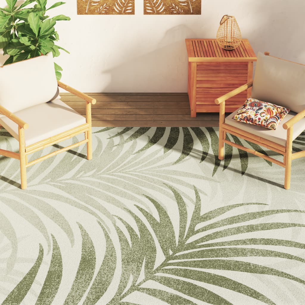 vidaXL  Indoor & Outdoor Teppich Mehrfarbig 190x300 cm