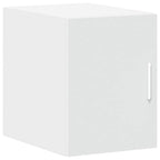 vidaXL Hochschrank Schmal Weiß 30x42,5x225 cm Holzwerkstoff