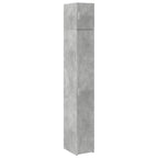 vidaXL Hochschrank Schmal Betongrau 30x42,5x225 cm Holzwerkstoff