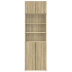 vidaXL Hochschrank Sonoma-Eiche 70x42,5x225 cm Holzwerkstoff