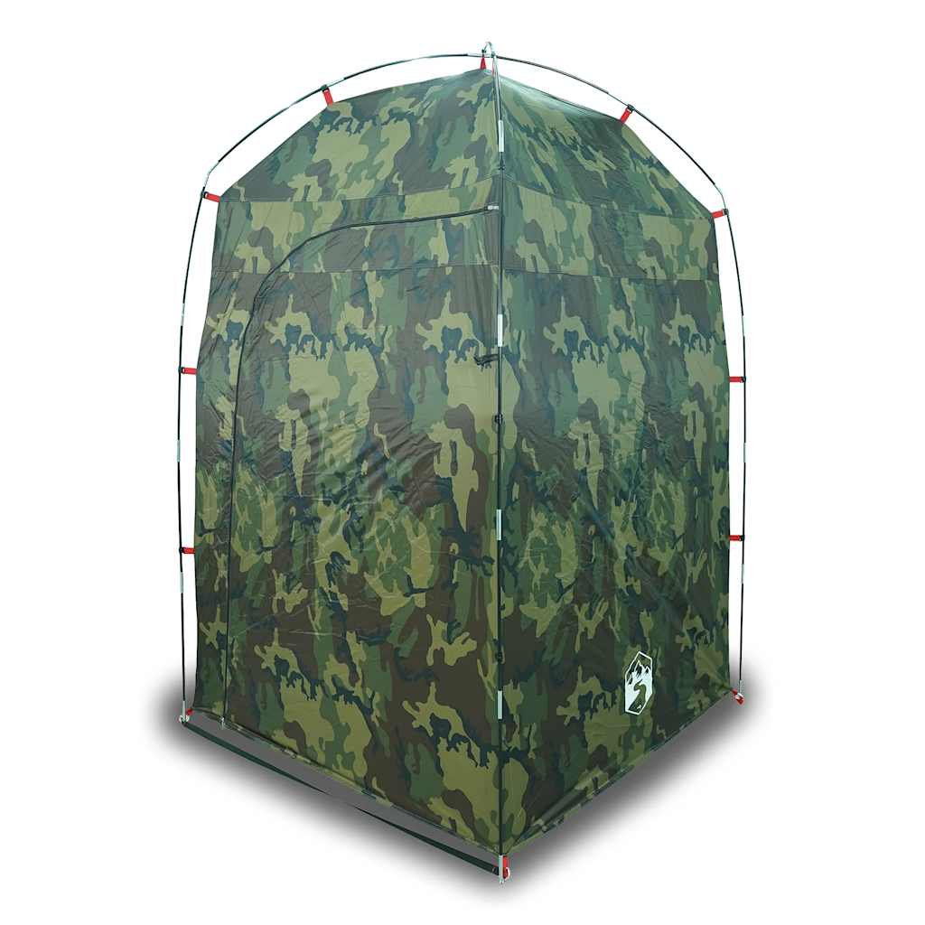 vidaXL Duschzelt Camouflage Wasserfest