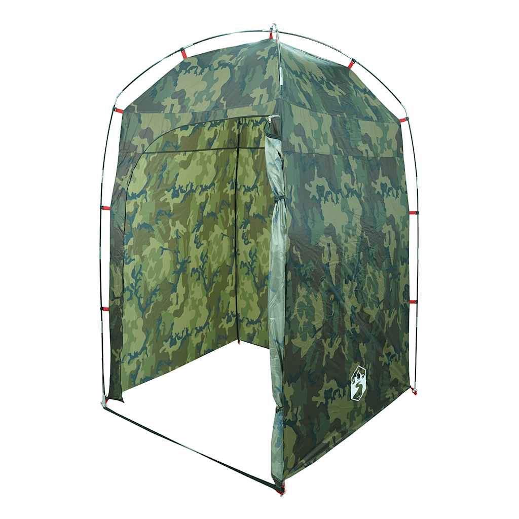 vidaXL Duschzelt Camouflage Wasserfest