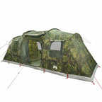 vidaXL Tunnelzelt 4 Personen Camouflage Wasserdicht