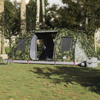 vidaXL Tunnelzelt 4 Personen Camouflage Wasserdicht