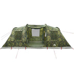 vidaXL Tunnelzelt 4 Personen Camouflage Wasserdicht