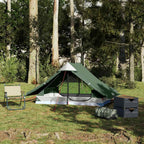 vidaXL Campingzelt 2 Personen Grün Wasserdicht