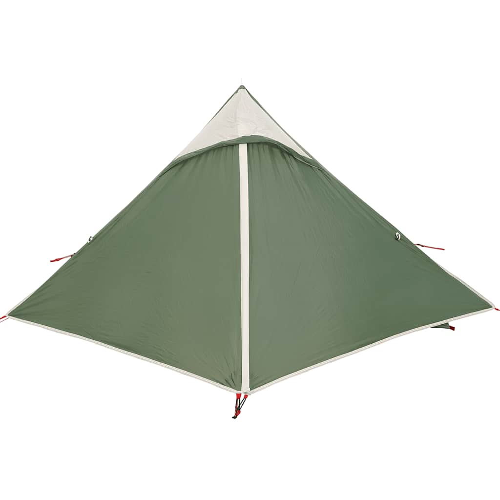 vidaXL Campingzelt 2 Personen Grün Wasserdicht