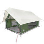 vidaXL Campingzelt 5 Personen Grün Wasserdicht