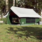 vidaXL Campingzelt 5 Personen Grün Wasserdicht