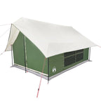 vidaXL Campingzelt 5 Personen Grün Wasserdicht