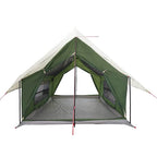 vidaXL Campingzelt 5 Personen Grün Wasserdicht