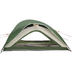 vidaXL Campingzelt 1 Person Grün Wasserfest