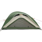 vidaXL Campingzelt 1 Person Grün Wasserfest