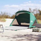 vidaXL Strandzelt 2 Personen Seegrün Wasserdicht