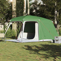 vidaXL Campingzelt mit Vorzelt 5 Personen Grün Wasserdicht