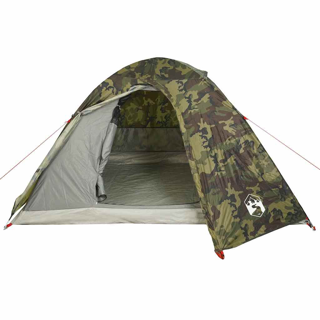 vidaXL Kuppel-Campingzelt 3 Personen Tarnmuster Wasserdicht