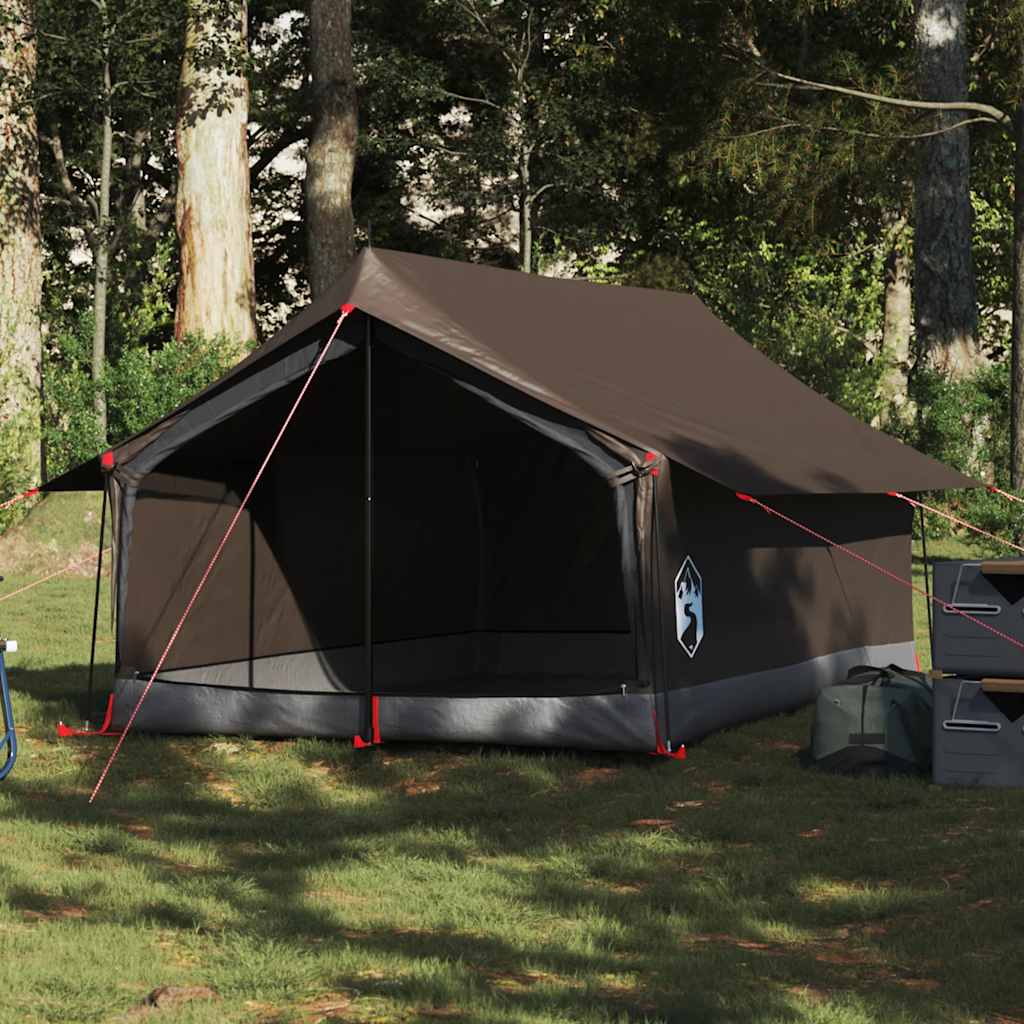 vidaXL Campingzelt 2 Personen Grün Wasserdicht