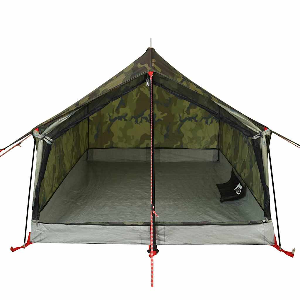 vidaXL Campingzelt 2 Personen Tarnmuster Wasserdicht