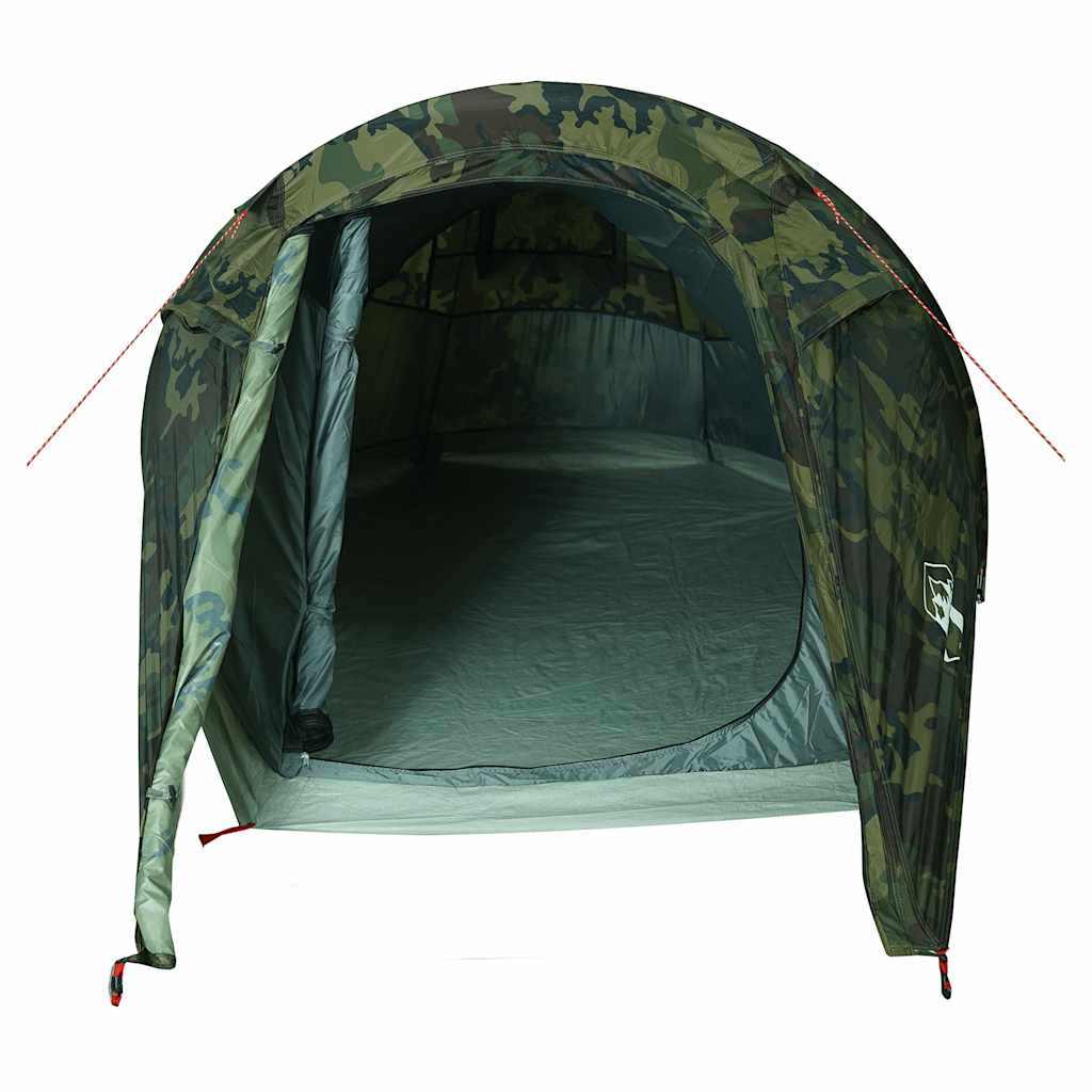 vidaXL Tunnelzelt 3 Personen Camouflage Wasserdicht