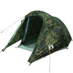 vidaXL Tunnelzelt 2 Personen Camouflage Wasserdicht