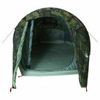 vidaXL Tunnelzelt 2 Personen Camouflage Wasserdicht