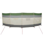 vidaXL Camping-Windschutz Grün 510x153 cm Wasserdicht