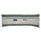 vidaXL Camping-Windschutz Grün 510x153 cm Wasserdicht