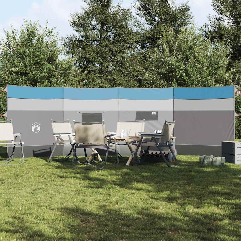vidaXL Camping-Windschutz Grün 510x153 cm Wasserdicht