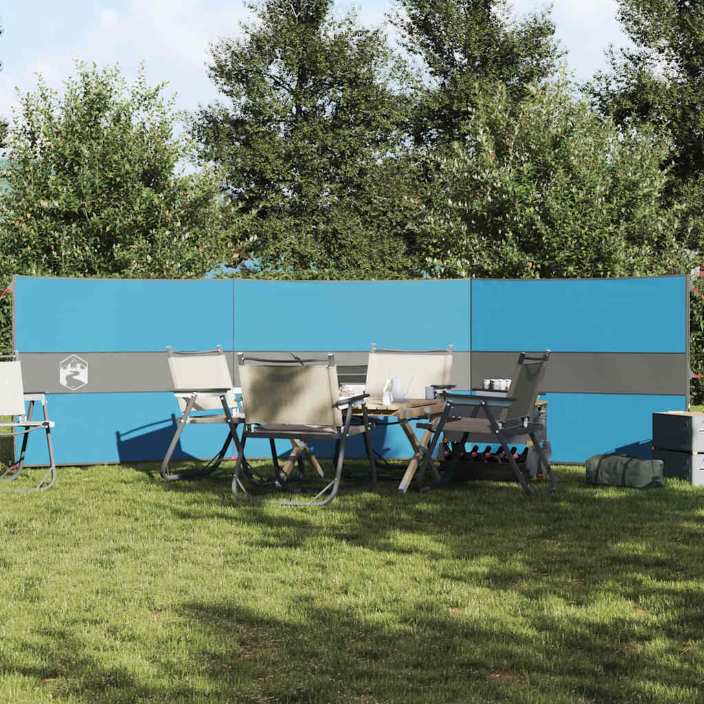 vidaXL Camping-Windschutz Grün 510x153 cm Wasserdicht