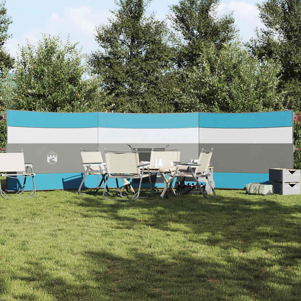 vidaXL Camping-Windschutz Grün 510x153 cm Wasserdicht