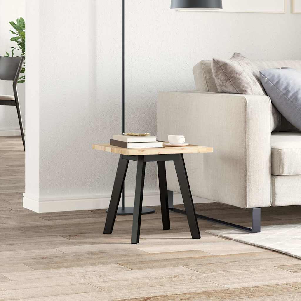 vidaXL Tischplatte Quadratisch 40x40x2 cm Massivholz Akazie