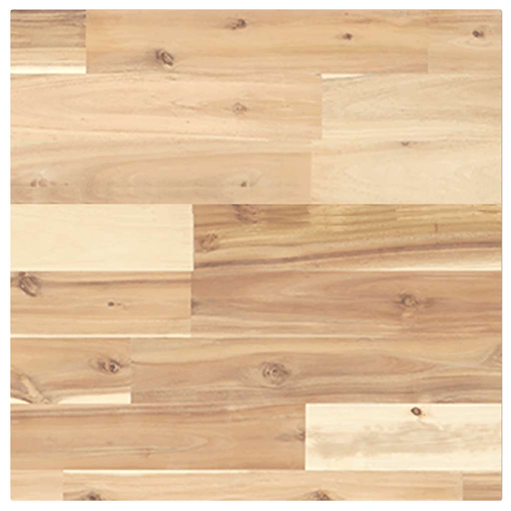 vidaXL Tischplatte Quadratisch 40x40x2 cm Massivholz Akazie