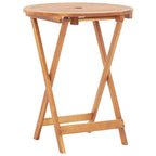 vidaXL 3-tlg. Bistro-Set Schwarz Poly Rattan und Massivholz