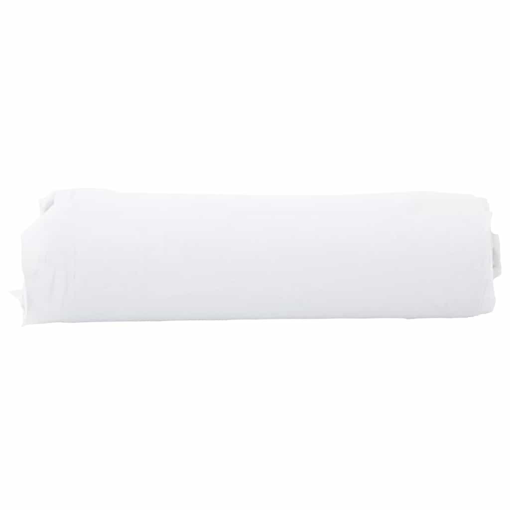 vidaXL Geotextil-Vlies Weiß 1x10 m Polyesterfaser
